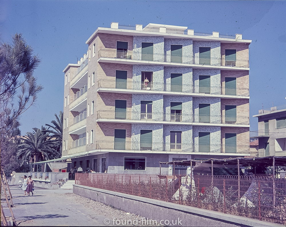 Hotel Mayola in Liguria late 1950s