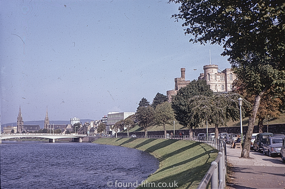 Inverness, the River Ness and the Castle in 1967