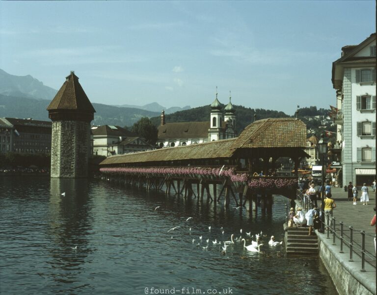 Kapellbrücke at Lucerne in Switzerland