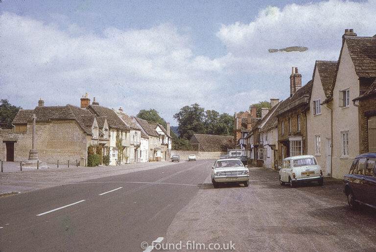 Lacock village in Wiltshire – June 1975