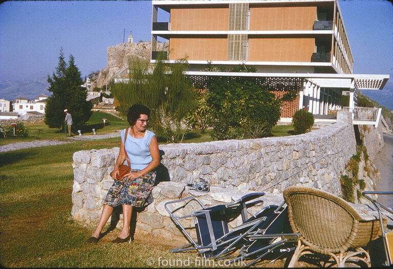 Lady with cine camera – Sept 1966