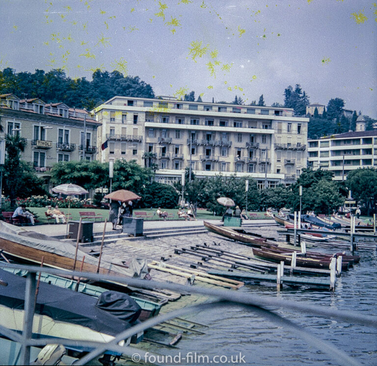 Lake Lugano in Switzerland early 1960s