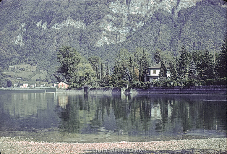 Lake Lugano in Switzerland – early 1960s