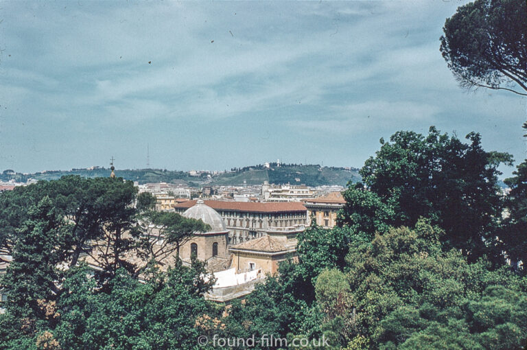 A view over the city of Rome