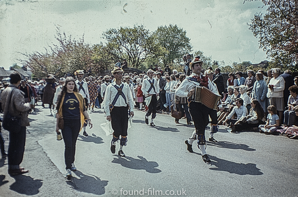 Morris men parade in public event