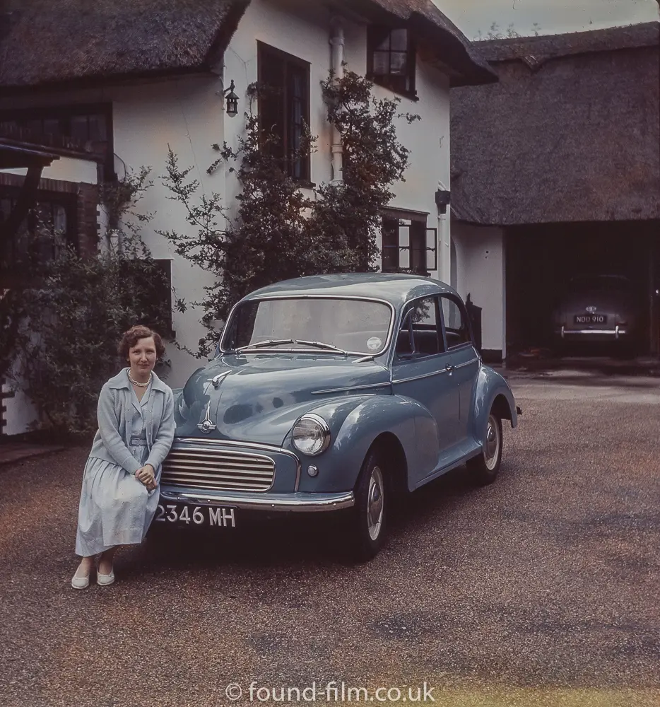 morris minor and owner