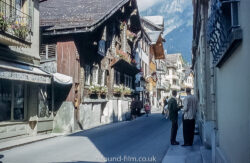 mountain village of engelgerg late 1950s
