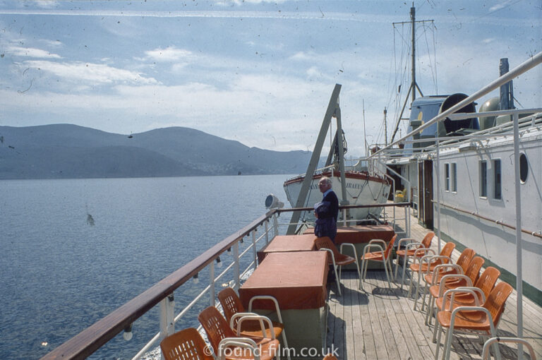 On board a boat