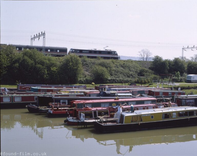 Pitstone Wharf and Intercity Train