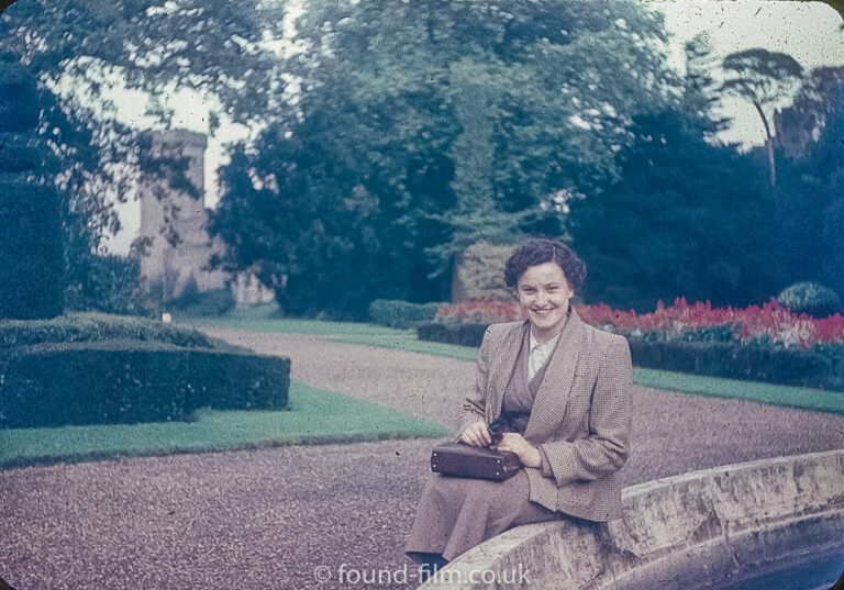 Portrait of a young woman at Kenilworth Castle