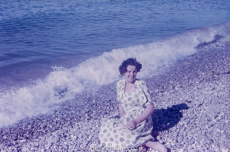 Pretty girl on a beach