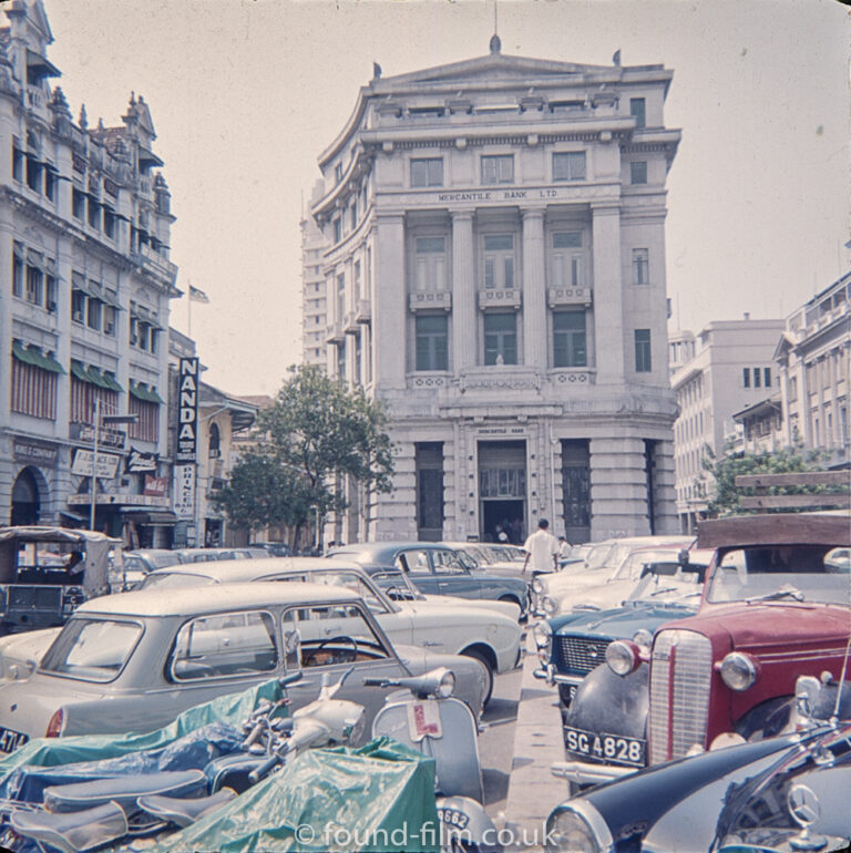 Raffles Place, Singapore – a view from the 1960s