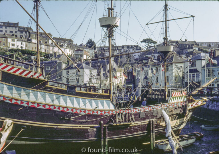 Replica of the Golden Hind, October 1972