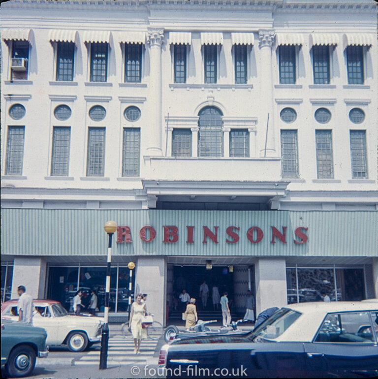 Robinsons Dept store in Raffles Place, Singapore early 1960s