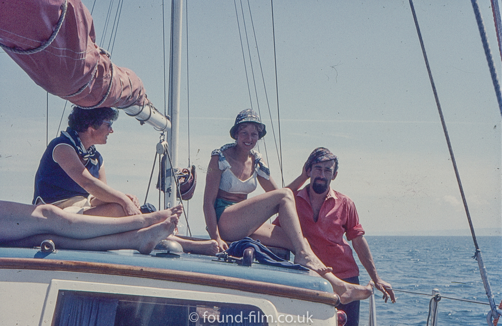 A Group on a Sailing boat