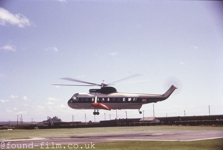 Scilly Isle helicopter 1974