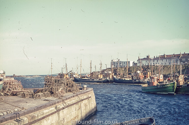 The harbour at Seahouses in Northumberland