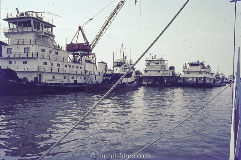 Ships in dock