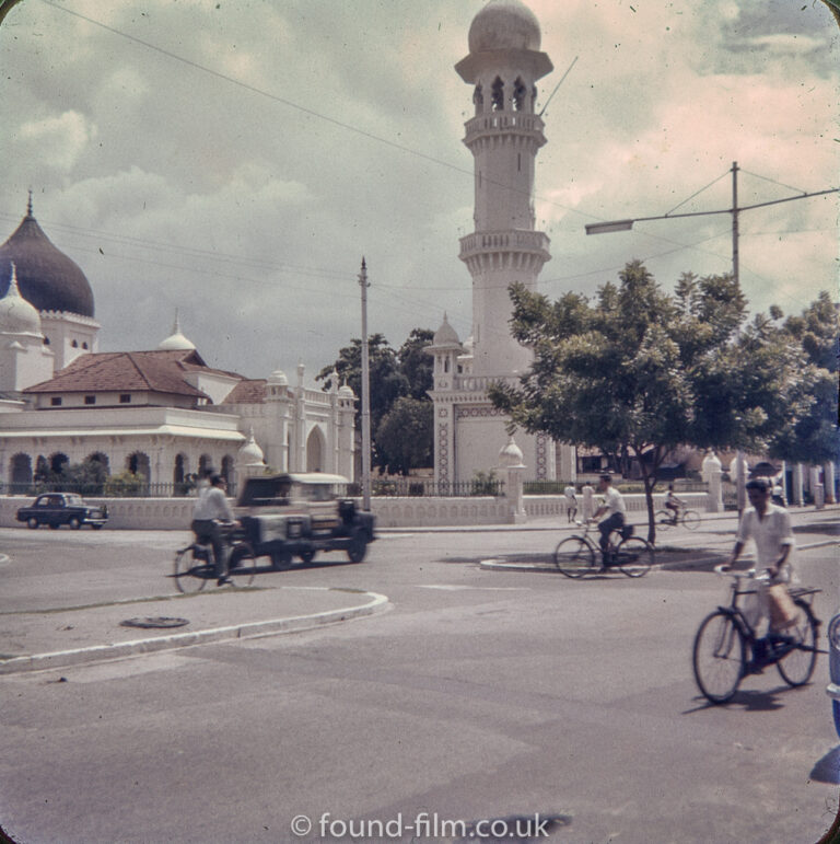 A street in Singapore in the early 1960s