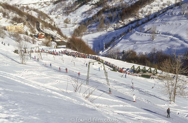 Ski run view