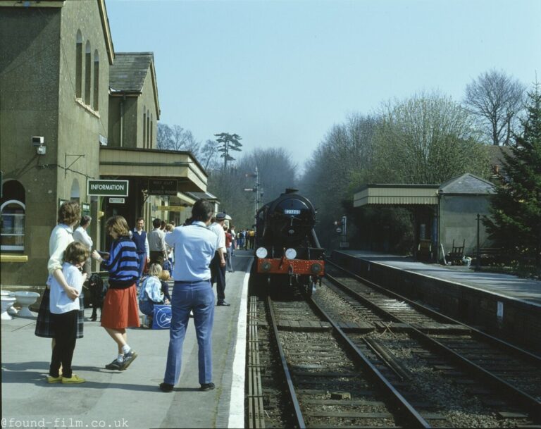 Station on the Watercress Line at New Alresford, Hampshire