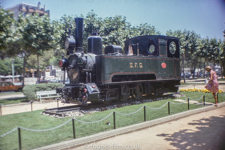 Steam Train, Girona  – August 1971