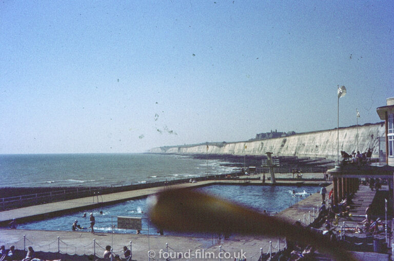 Swimming pool by the sea