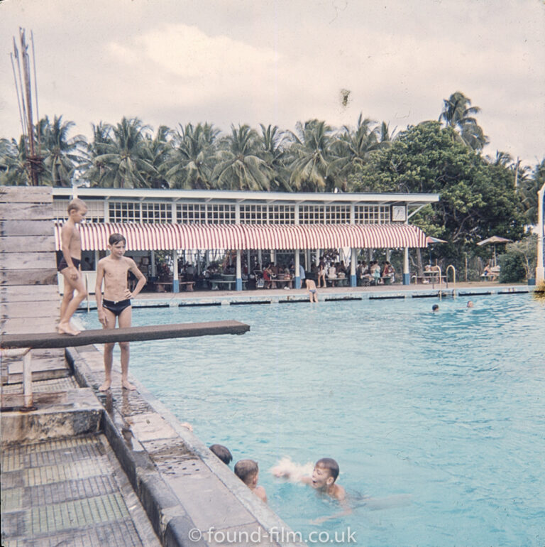 The Swimming Pool at RAF Seletar in the early 1960s