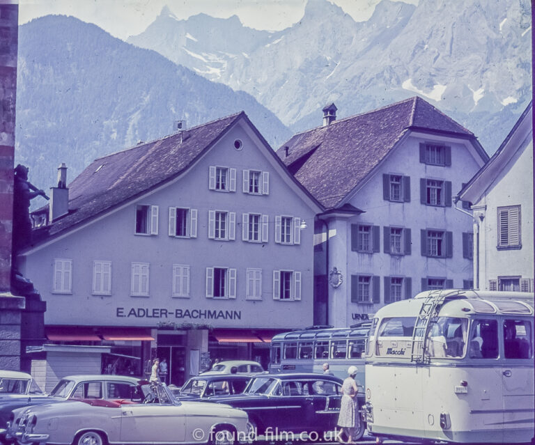 Swiss Street Scene – c1960