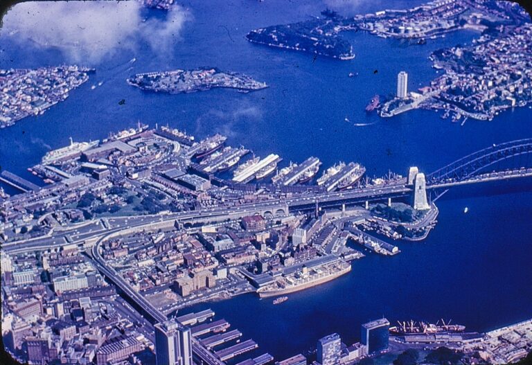 Sydney from the air – c 1959