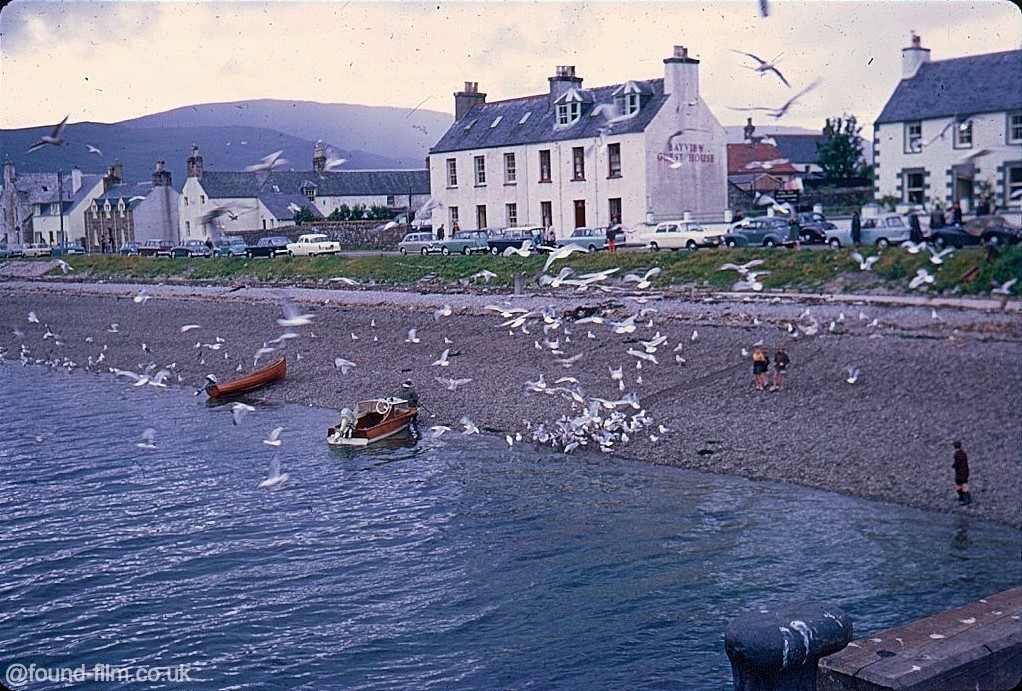 the bay view guest house in ullapool august 1967