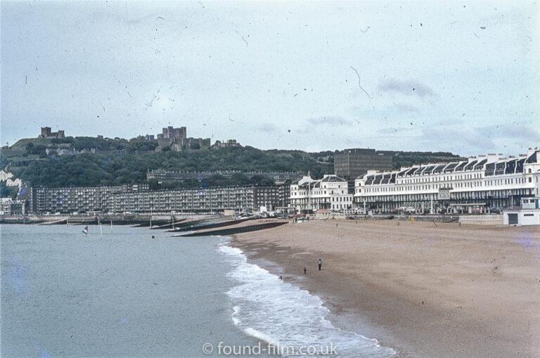 The beach and castle at Dover