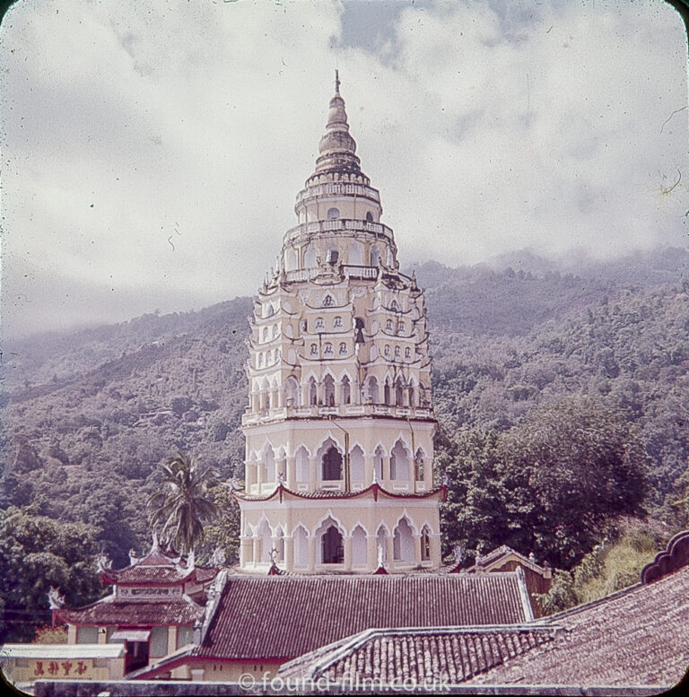 Kek Lok Si Temple in Penang in the early 1960s