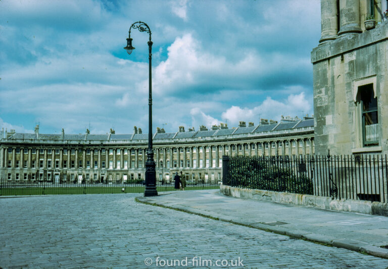 The Royal Crescent in Bath – August 1963