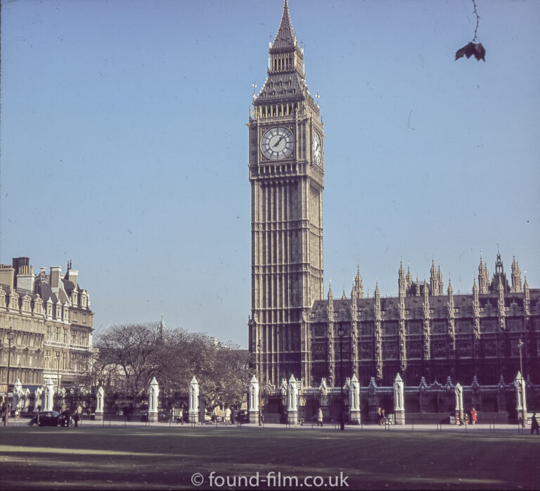 The Tower of Big Ben in London c1975