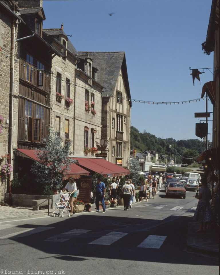 The town of Dinan in France