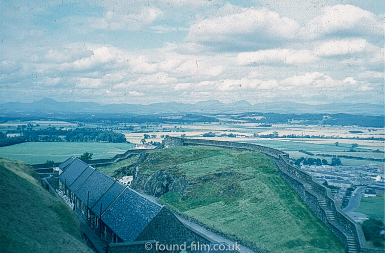 The view from Stirling castle in 1967