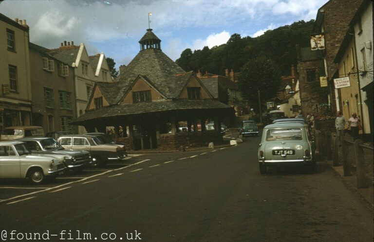 The village of Dunster in September 1964