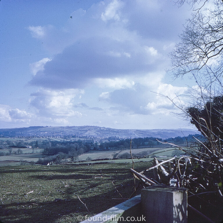 View over Exmoor from March 1970