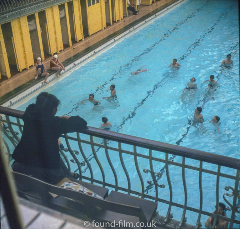 Watching the swimmers