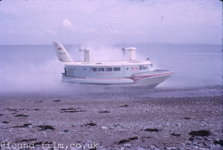 Westland SR.N2 hovercraft on the Solent, 1963