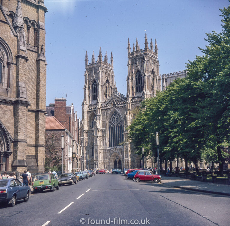 York Minster in the mid 1970s