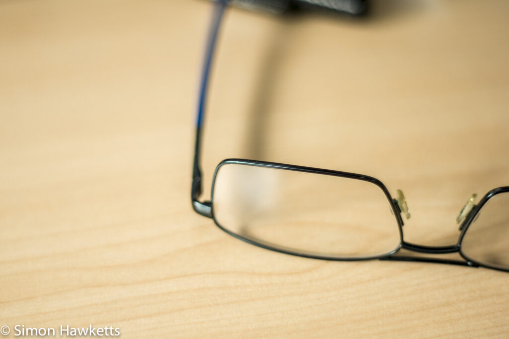 Pentacon 50mm f/1.8 sample pictures - My glasses on my desk