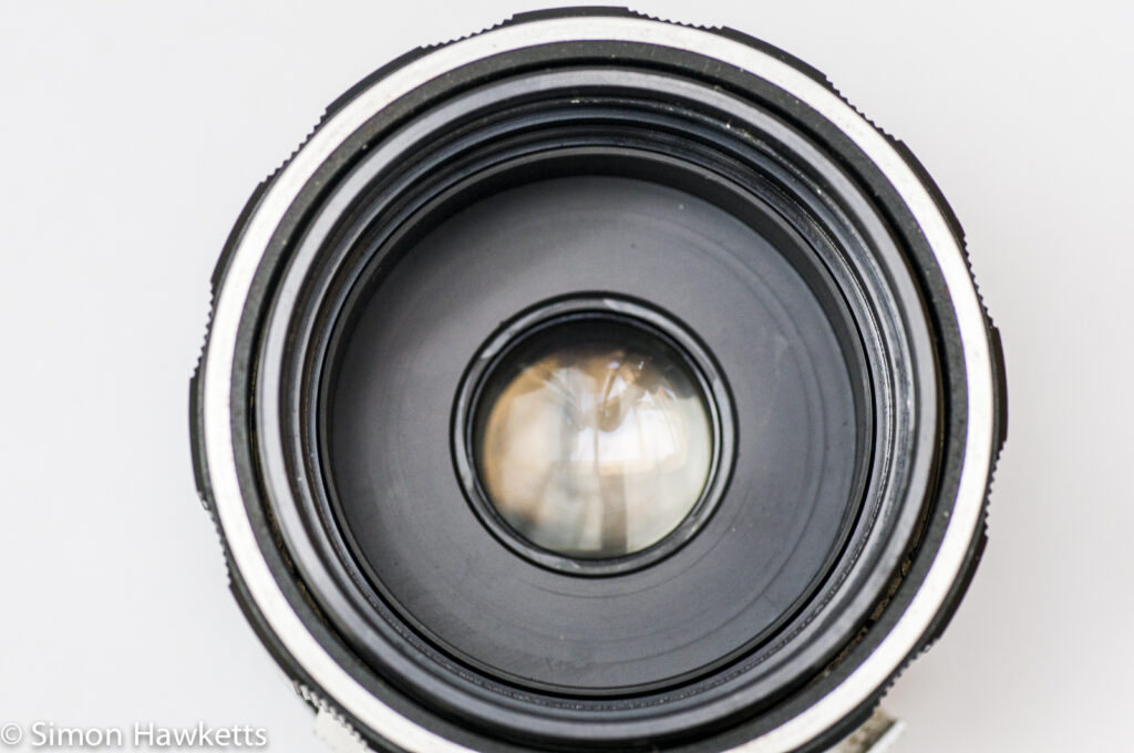 Auto Miranda 50mm f/1.9 strip down and repair - aperture retaining ring