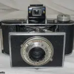 A Picture of the Kodak Flash Bantam Art Deco camera