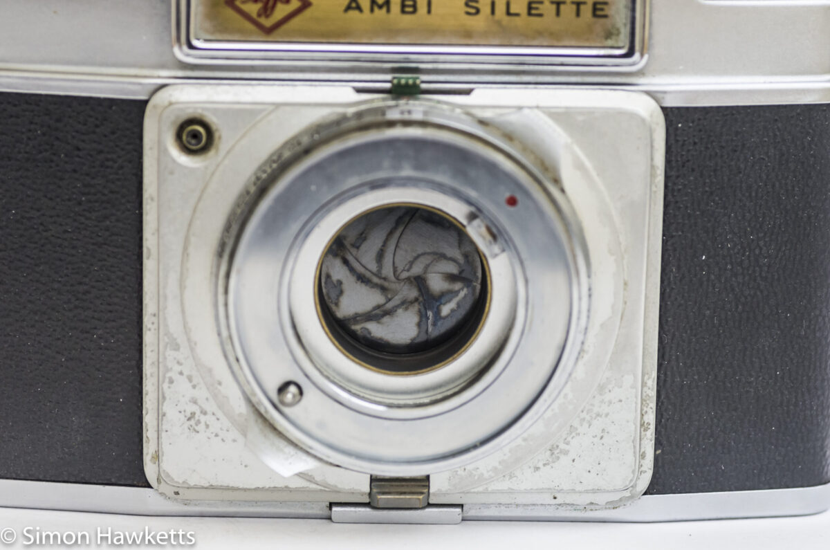 Agfa Ambi Silette 35mm rangefinder camera - Lens removed