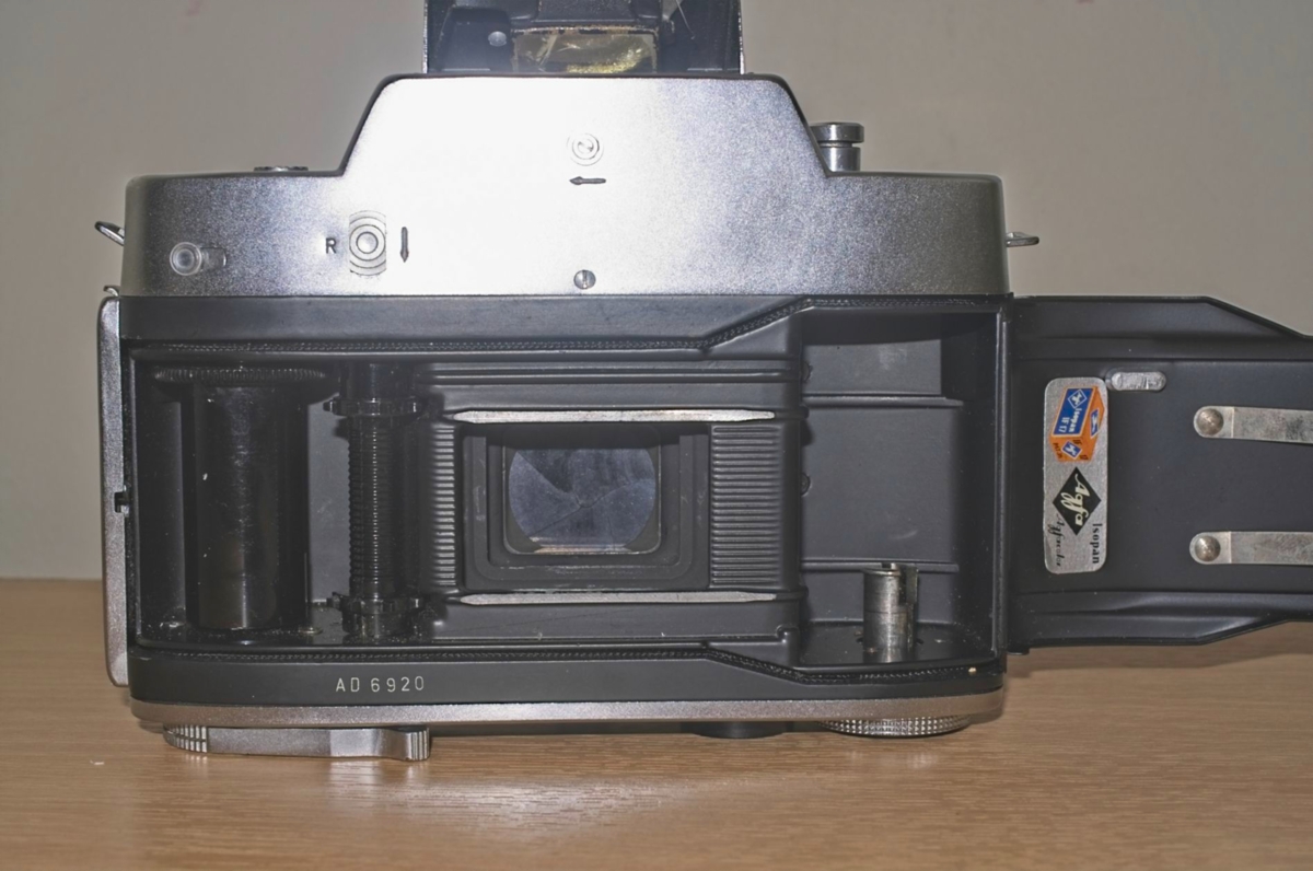 Agfa Flexilette 35mm TLR - Film chamber