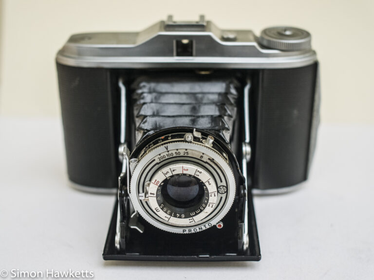 Agfa Isolette V - Lens open