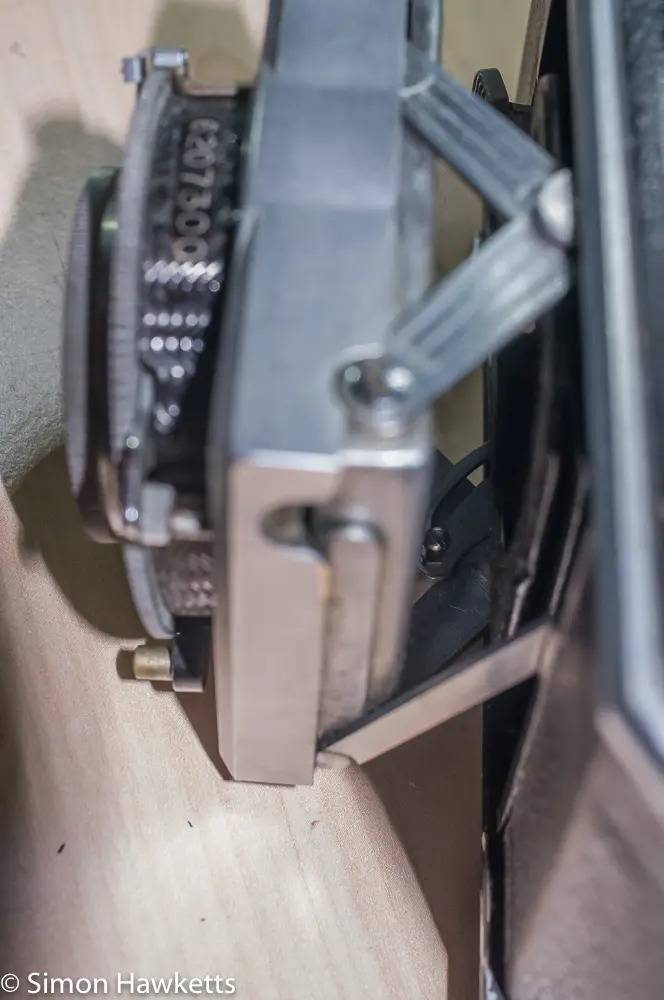 agfa karat 12 compur shutter clean up screw for the rangefinder