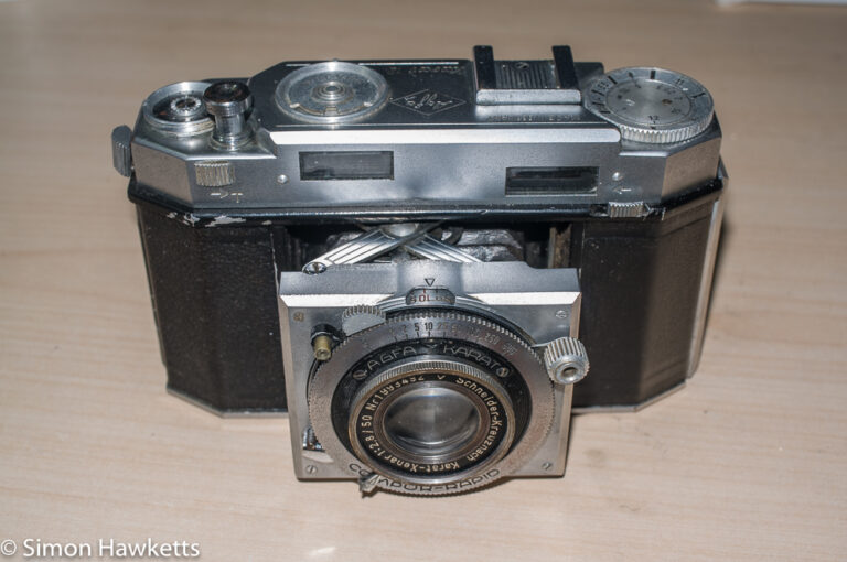 Agfa Karat 12 re-assembly - camera complete